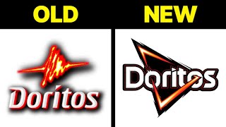 Doritos Logo History [upl. by Gilletta]