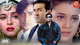 Ajay Devgan Sunny Deol Preity Zinta Madhuri Dixit Bollywood Superhit Hindi Movie  Johnny Lever [upl. by Aligna]