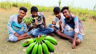 Bangali Style Kacha Kola Makha Recipe  Raw Banana Pickle Recipe [upl. by Drofiar]