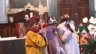 Sprüche der Sternsinger in die Weizbergkirche [upl. by Posehn]