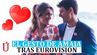 Amaia se declara a Alfred públicamente tras Eurovisión 2018 con Tu Canción y Operación Triunfo 2017 [upl. by Suneya965]