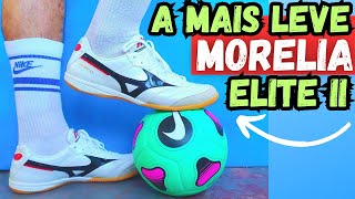 CHUTEIRA FUTSAL MIZUNO MORELIA 2 ELITE IN SERÁ UMA DAS MELHORES CHUTEIRAS FUTSAL❓ RARIDADEEM 2024😲 [upl. by Jillian]