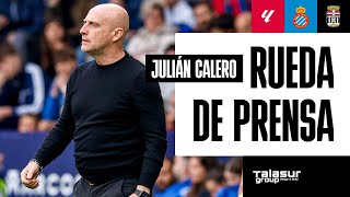 RdP  Julián Calero  Previa al partido frente a la RCD Espanyol [upl. by Dione]