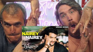 Andhrawala  Nairey Nairey  JrNtr Raghava Lawrence  REACTION [upl. by Atinuahs237]