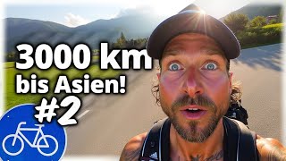 Eigentlich hab ich morgen Frühschicht 🤣  3000 km mit dem Fahrrad nach Asien  Folge 2 [upl. by Ajidahk370]