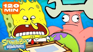 120 MINUTES of SpongeBobs FUNNIEST Moments Ever 😂  SpongeBob [upl. by Nabru]