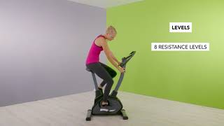 Tunturi Cardio Fit B35 Heavy Bike Hometrainer  Fitwinkel [upl. by Kampmeier]