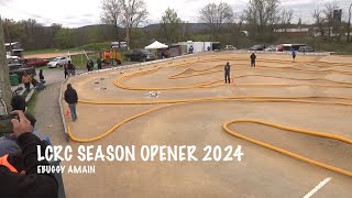 LCRC RACEWAY 2024 SEASON OPENER EBUGGY AMAIN [upl. by Aerol]