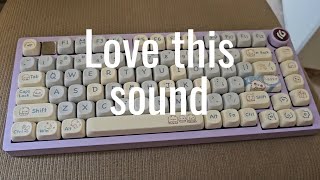 Insane keyboard literally sounds like marble [upl. by Isaacs]