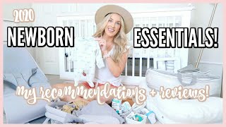 NEWBORN ESSENTIALS MY MUST HAVES amp REVIEWS AFTER 2 KIDS  OLIVIA ZAPO [upl. by Ativ912]