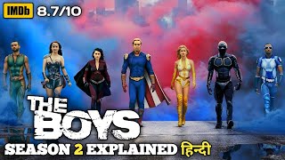 The Boys 2020 Full SEASON 2 All Episodes Explained in Hindi  Series Explored [upl. by Morganne]