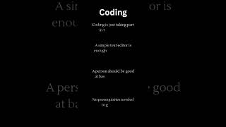 Programming vs Coding  programming coding shorts viral [upl. by Juanne]