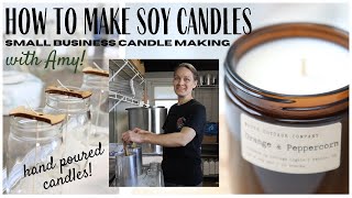 How to make Soy Candles  Candle Making Business  Candle Making Tips  Candle Making Tutorial [upl. by Giverin]