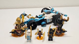 ReviewLEGO Ninjago 71791 Zanes Dragon Power Spinjitzu Race Car [upl. by Airual]