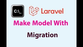 Laravel Make Model With Migration at Once  Make Model amp Migration  laravel migrationlaravel [upl. by Delmar889]