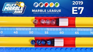 Marble Race Marble League 2019 E7  Block Pushing [upl. by Ellehcam]