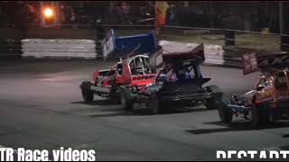 BriSCA F1 Stockcars  515 Vs 408 Vs 8 Vs 212 Vs 48  Skegness Raceway Tom Collins Grand National [upl. by Theona232]