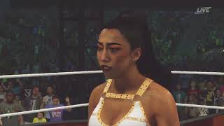 Indi Hartwell vs Rhea Ripley WWE2k24 [upl. by Ally]