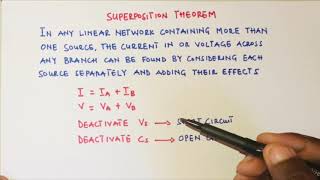 23  Superposition Theorem Concept amp Solved Examples [upl. by Gauntlett653]