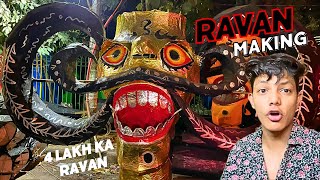 Delhi Ravan Making 2024  Making Best Ravan For Dussehra  4 Lakh Ka Ravan 😱  Dussehra Special [upl. by Atteugram897]