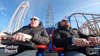 TOP THRILL 2  Tony Clark’s 1st ride  ON RIDE POV [upl. by Anayt]