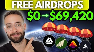 Top FREE Airdrops for 2024 0 Required [upl. by Rie213]