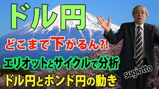 ドル円はFOMCで50ベーシスの下げもあり得るとの観測で、昨日ついに140円を切ってきました。どこまで下がるのでしょうか？ここからのドル円の値動きをエリオットとサイクルで予測。2024年9月17日 [upl. by Aluino988]