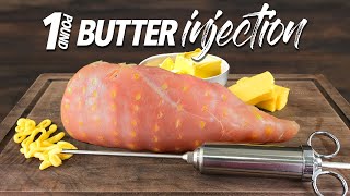 I injected my CHICKEN BREAST with 1lbs of BUTTER [upl. by Niamjneb623]