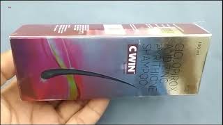 C Win Shampoo  CWin Shampoo  CICLOPIROX AND ZINC PYRITHIONE Shampoo  C Win Shampoo Uses Benefits [upl. by Horace]