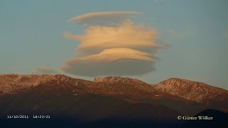 Lenticulariswolke  Lenticular cloud [upl. by Sert131]