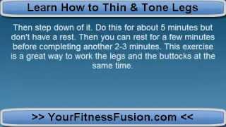 How to Get Skinny Legs  Thin and Tone Legs Fast [upl. by Gosnell]