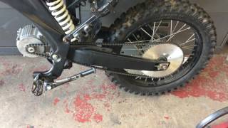 Apollo 250 BHT Electric Dirt Bike Conversion [upl. by Aicilic]