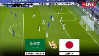 🔴مباشر مباراة السعودية واليابان I تصفيات كأس العالم 2026 الجولة الأولى مباراة كاملة بث مباشر اليوم [upl. by Ainevuol]