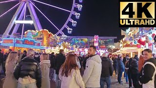 Bremer Freimarkt 2023 Fahrgeschäfte  Rundgang auf dem Freimarkt Bremen [upl. by Tris]