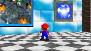 Super Mario 64 Full Playthrough 120 Stars  Yoshi bonus area [upl. by Alyled]