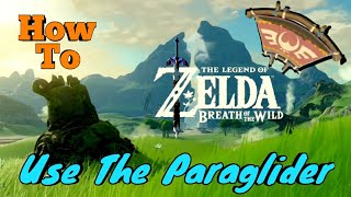 How to Properly use the Paraglider in Zelda BOTW [upl. by Geis]