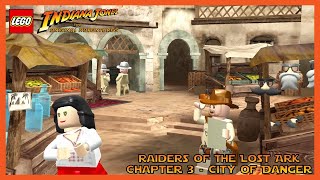 Lego Indiana Jones The Original Adventures  Raiders Of The Lost Ark  Chapter 3  City Of Danger [upl. by Akinet]