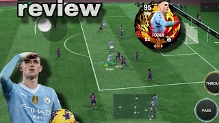 Phil Foden review is here he is best rw  Fc mobile foden england manchestercity [upl. by Luben]