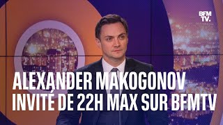 Linterview du porteparole de l’ambassade de Russie en France dans 22h Max sur BFMTV en intégralité [upl. by Slavin344]