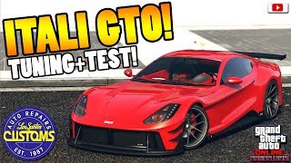 😍🛠Teuerster Sportwagen ITALI GTO TuningTest😍🛠GTA 5 Online Arena War Update DLC [upl. by Eidoj]