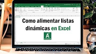 Lista Desplegable dinámica en Excel se actualizan solas [upl. by Cohbath]