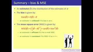 Bias and MSE [upl. by Cadal]