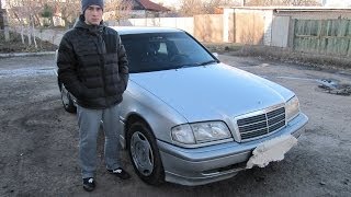 Обзор Тестдрайв Mersedes Benz C 180 W202 18i 120лс 1999г С класс [upl. by Coates785]