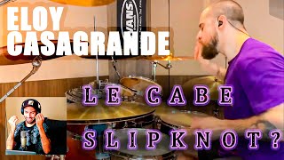 Baterista reacciona a Eloy Casagrande Peopleshit Slipknot [upl. by Atinaej]