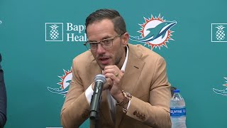 Dolphins head coach Mike McDaniel praises Chop Robinson draft pick [upl. by Yelsnit]