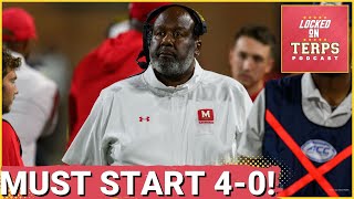 Maryland football MUST start 40 this season Maryland Terps Podcast [upl. by Amihc842]