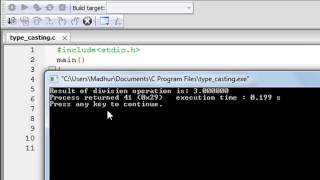 C Programming Tutorial  75 Type Casting in C [upl. by Hilary]