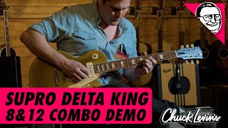 Supro Delta King 8 amp 12 Combo Amp Demo Who Will Be Crowned King [upl. by Doherty]