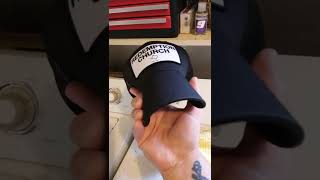 How to shape a hatball cap with bill [upl. by Garin]