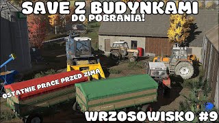 SAVE Z BUDYNKAMI 🔥 GOSPODARSTWO DO POBRANIA 🔥 WRZOSOWISKO 9😍 KOSIMY QQ 😍 MEGA KLIMAT 😍 FS 22 [upl. by Catherine556]